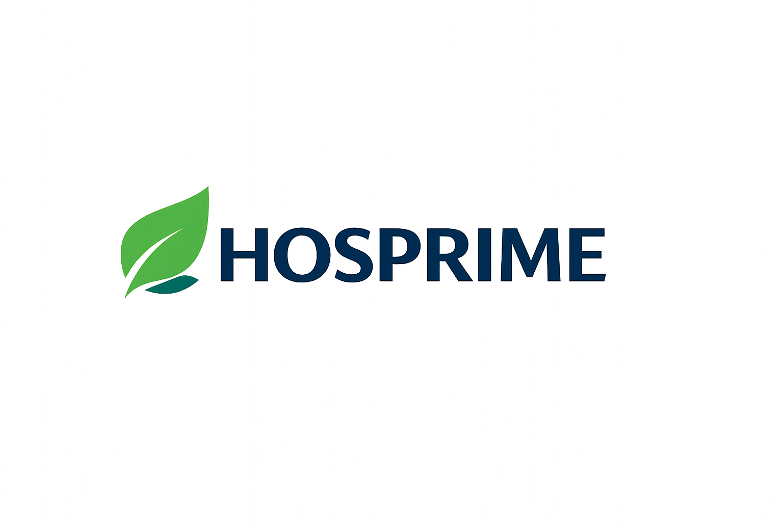 HOSPRIME logo, premium hospitality textile solutions provider